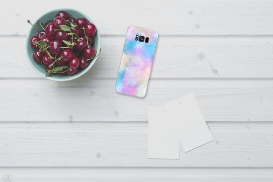 Housse TPU Silicone Etui pour Samsung Galaxy S8 Plus Coque Téléphone Aquarelle Lumière