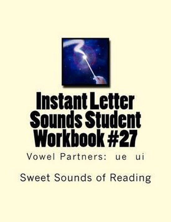 Instant Letter Sounds Student Workbook #27 - cover