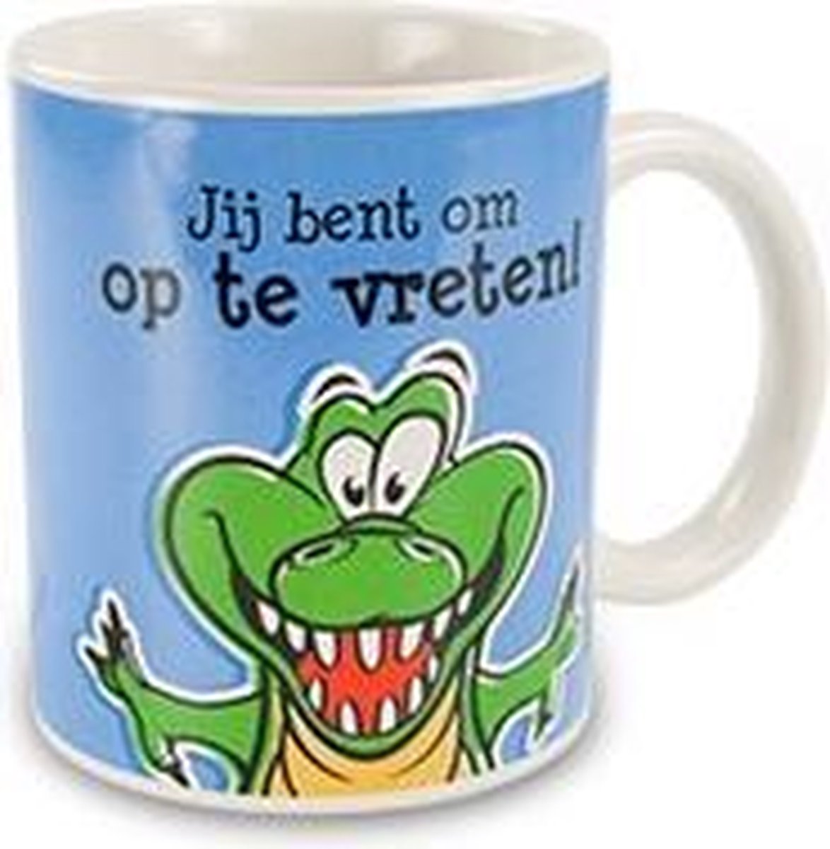 mok - jij bent om op te vreten - krokodil
