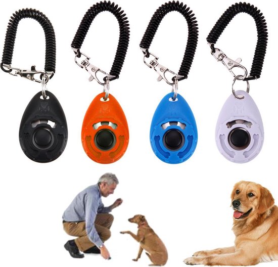 Luxe clicker voor hondentraining - train je hond op een vriendelijke manier