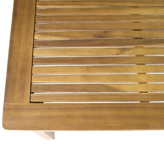 Medisch wangedrag Factureerbaar aangrenzend Houten Tuintafel 140 cm Acacia | bol.com