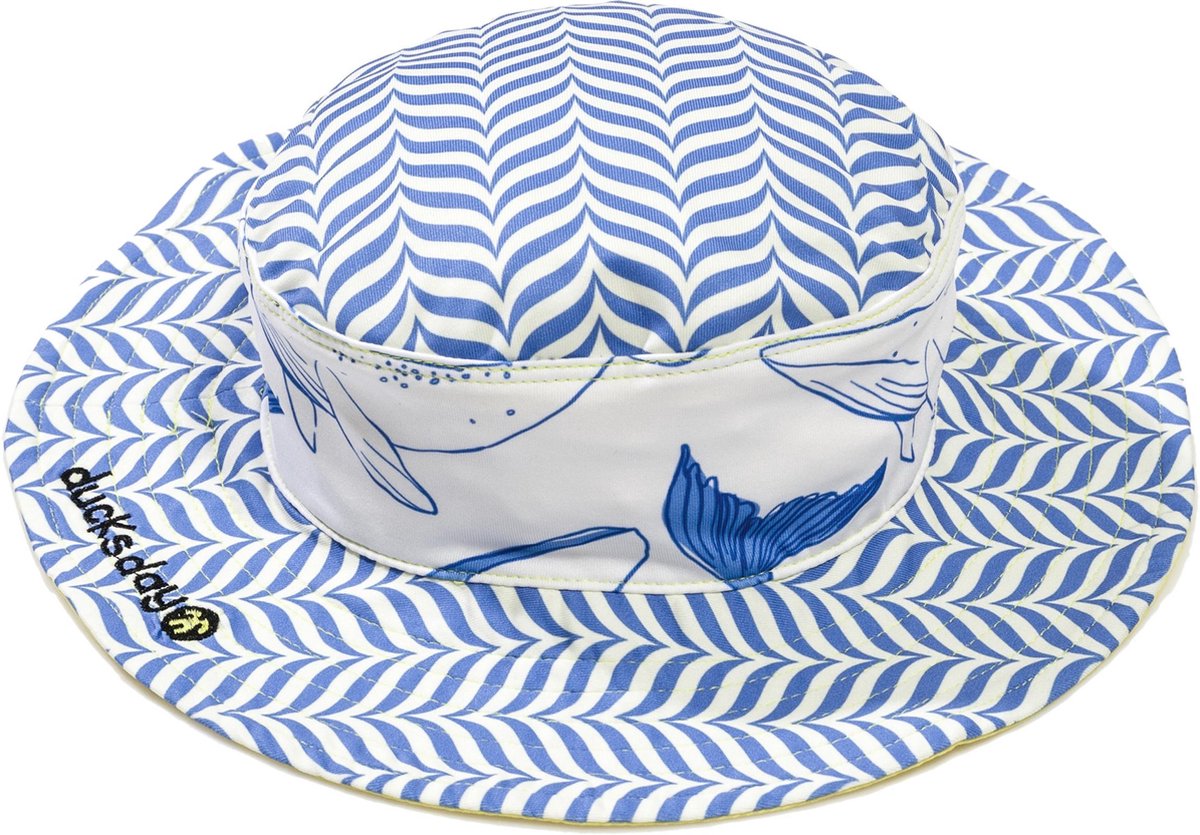 Ducksday - zonnehoedje voor kinderen - UV beschermend - UPF50+ - unisex - Willie - 2 jaar