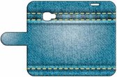 Etui Housse pour Samsung Galaxy Xcover 4 | Xcover 4s Coque Téléphone Jeans