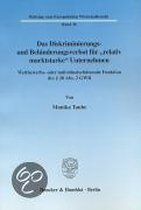 Taube, M: Diskriminierungs- und Behinderungsverbot