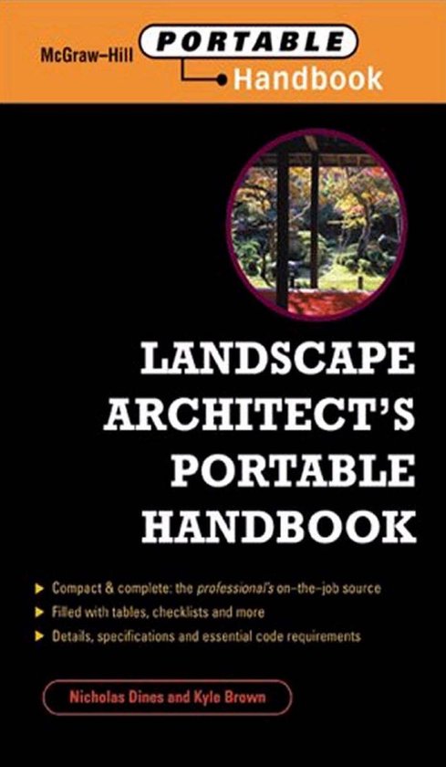 Landscape Architect's Portable Handbook - cover