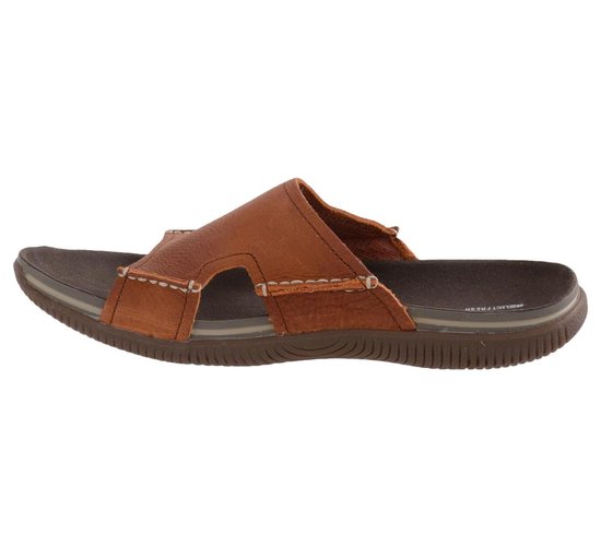 Merrell Bask Slide Slippers Mannen Maat 42 bruin bol