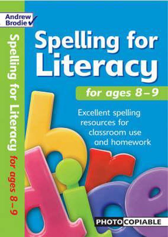 Spelling For Literacy For Ages 8-9 - cover