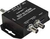 KanexPro SDI naar HDMI Converter met signaal EQ & Re-Clocking zwart