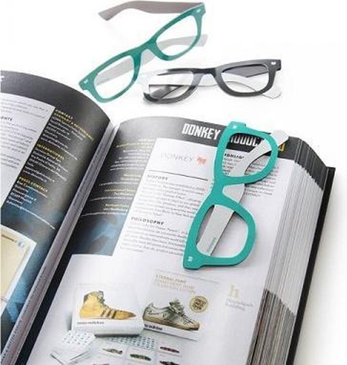 Boekenlegger Leesbril Mint