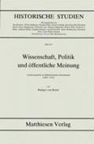 Wissenschaft, Politik und öffentliche Meinung