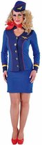 Stewardess sky blue-Maat:XL