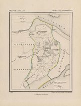 Historische kaart, plattegrond van gemeente Oosterland in Zeeland uit 1867 door Kuyper van Kaartcadeau.com