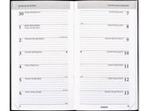 Brepols Zakagenda 2022 -  Breplan Bordo (9cm x 16cm)
