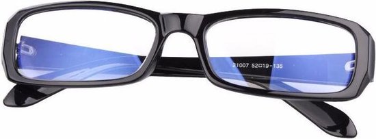 Computerbril - Game bril - Bril tegen blauw licht - Zwart | bol.com