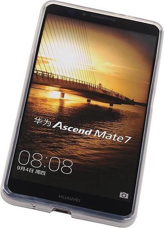 Lee Geliefde Eigenlijk TPU Hoes Wit voor Huawei Ascend Mate 7 met verpakking | bol.com