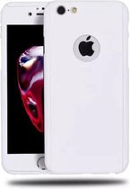 Wit Full Body Case Cover 360 graden Bescherming Hoesje iPhone 6/6S