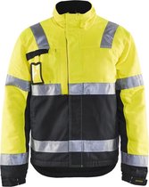 Blåkläder 4862-1811 Winterjas High Vis Geel/Zwart maat 4XL