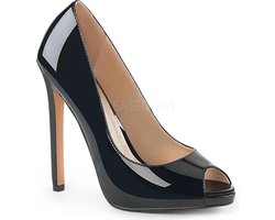 SEXY-42 (EU 41,5 = US 11) 5 Heel, 1/4 PF Peep Toe Pump
