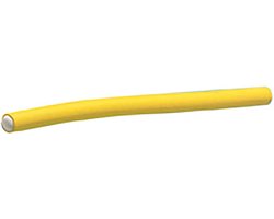 Comair - Superflex Papillotten - Geel - Ø 10 mm x 17 cm - 6 Stuks