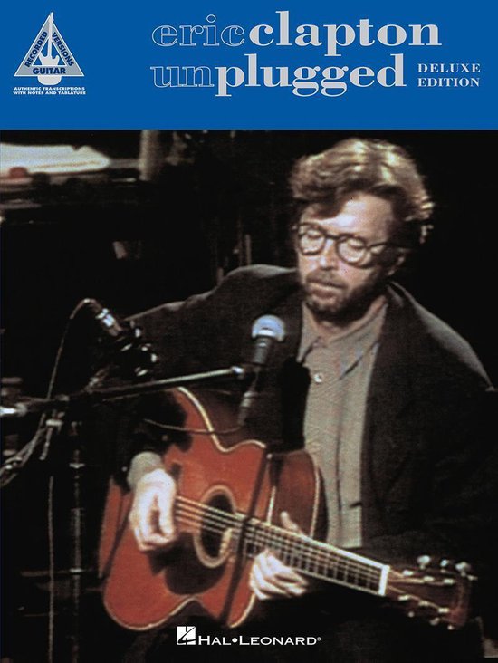 Eric Clapton - Unplugged - Deluxe Edition Songbook - cover