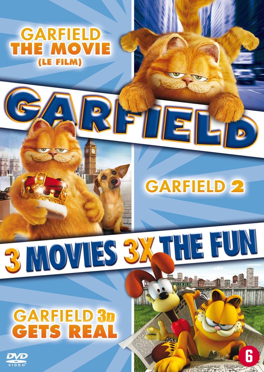 Garfield 1 t/m 3