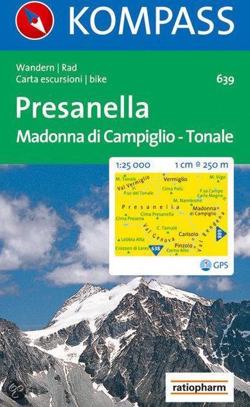 639: Presanella - Madonna Di Campiglio - Passo Del Thonale 1 ... - cover