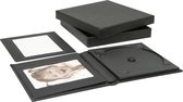 Deknudt Frames DVD-opbergdoos S66DJ2 - zwart - voor fotomaat 9x13 cm