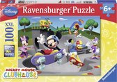 Ravensburger puzzel Disney's Mickey Mouse: Mickeys vrolijke skate club - Legpuzzel - 100XXL stukjes
