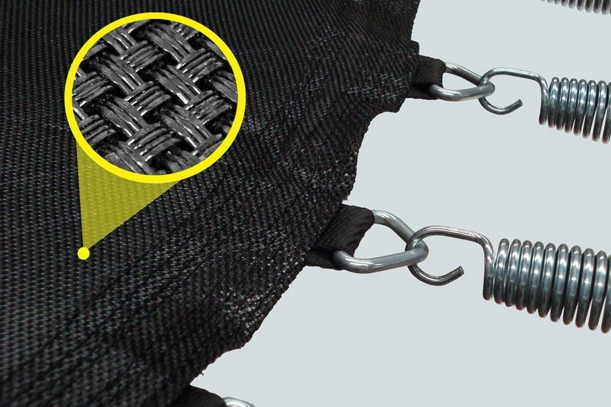 Springmat voor Trampoline 366 cm. met 72 ringen voor 14 cm. veren