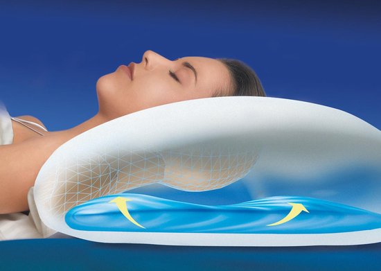 Mediflow The Original 5008 50 x 70 cm Viscose Foam Water Cushion White, Single, 1 Piece (1 Piece Mediflow The Original 5008 50 x 70 cm Viscose Foam Water Cushion White, Single, 1 Piece (1 Piece