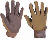 Paardrijhandschoenen Cotton Serino Gloves Wit - maat S
