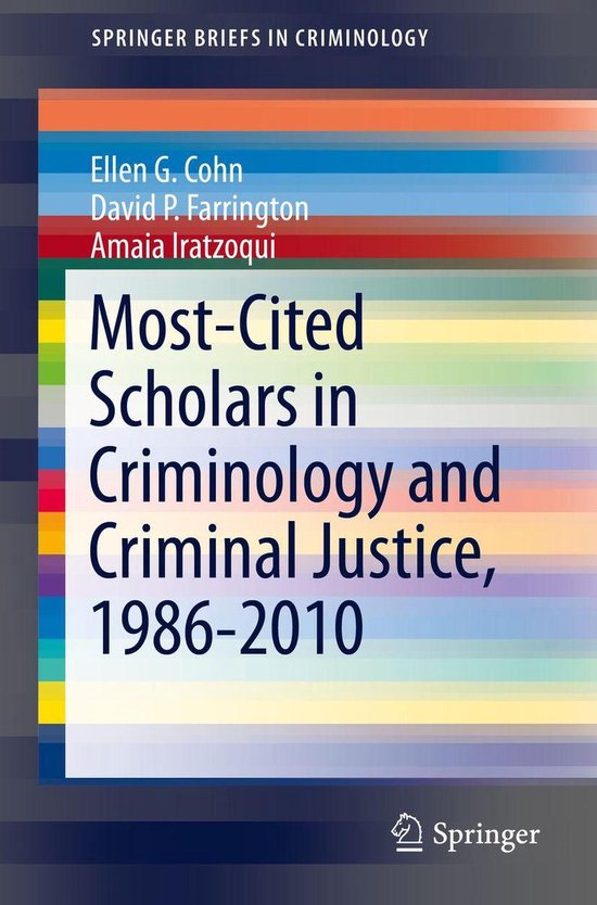 Social Sciences (R0) - Most-Cited Scholars in Criminology an ... - cover