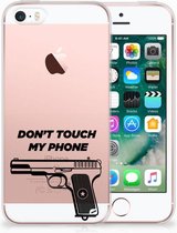 iPhone SE | 5S Uniek TPU Hoesje Pistol DTMP