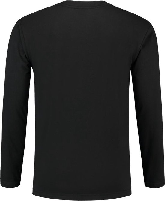 Tricorp t-shirt lange mouw - Casual - 101006 - zwart - maat S | bol.com