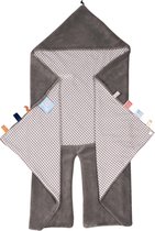 Wrap Blanket Trendy Wrapping Hippo Grey