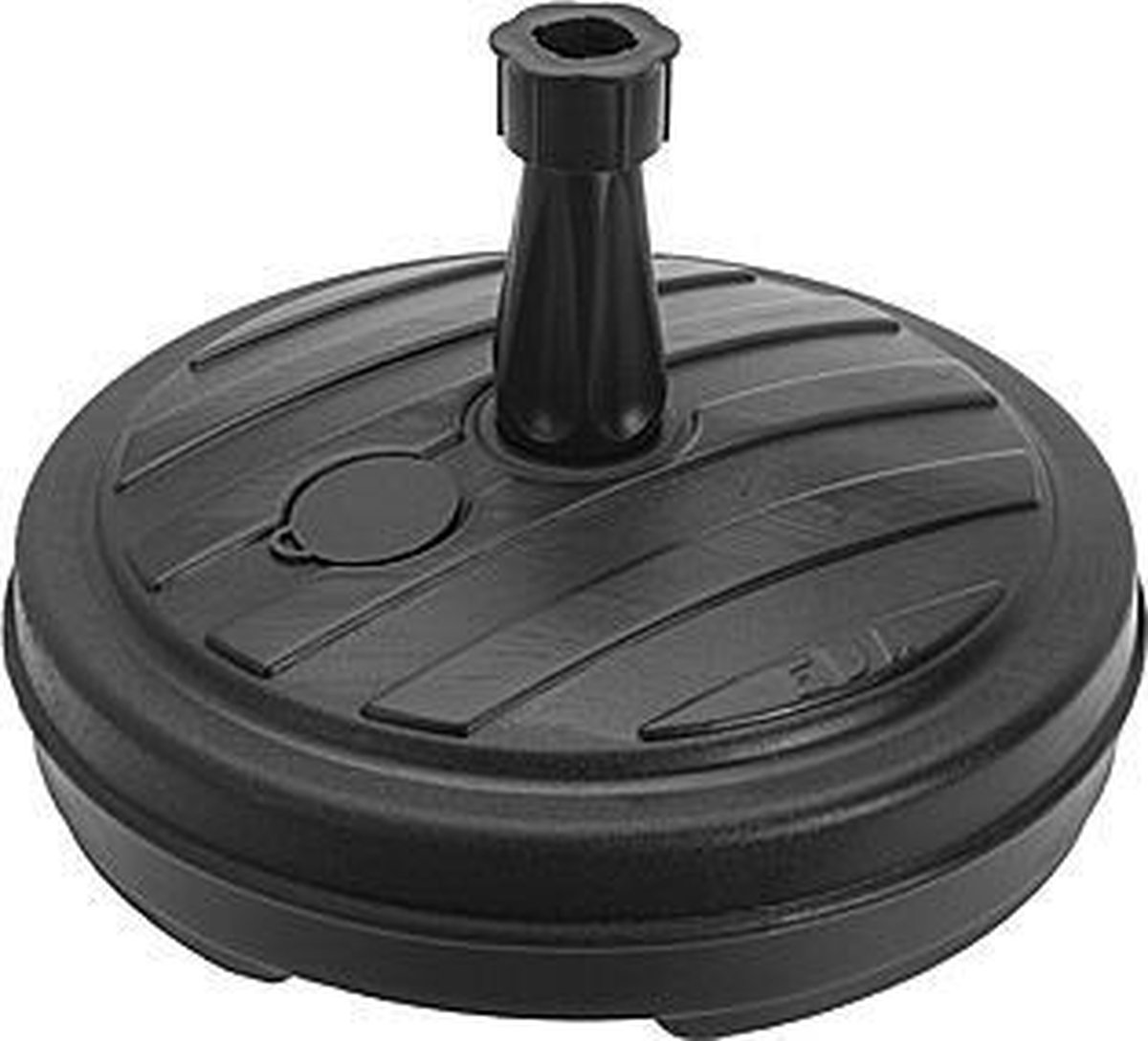 Grijze parasolvoet universeel 45 cm - 13 liter
