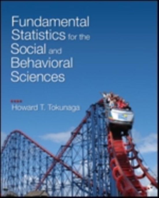 Fundamental Statistics for the Social and Behavioral Science ... - cover