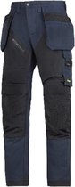 Snickers Ruffwork werkbroek 6203-9504 Navy/Black mt.64