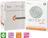 Kopieerpapier BioTop 3 A4 80gr naturel 500vel - 5 stuks