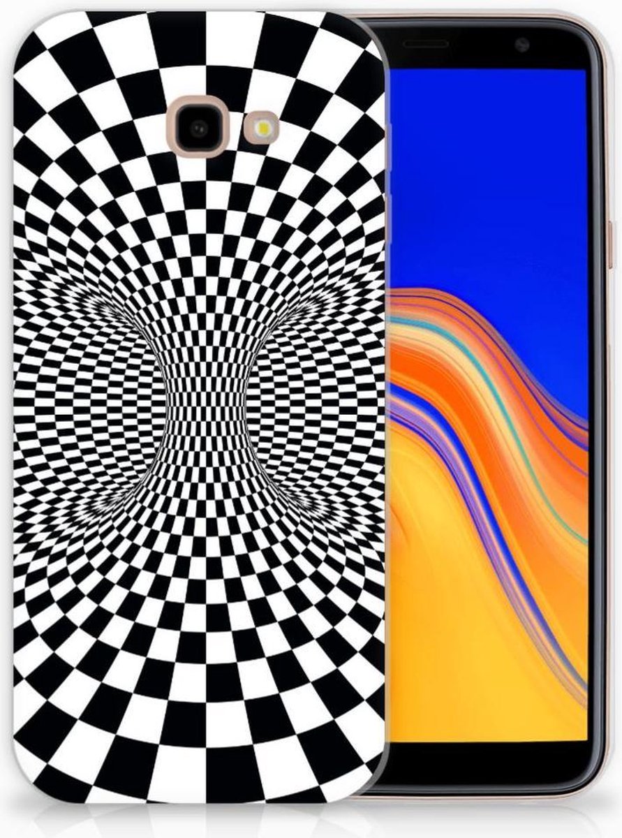 Samsung Galaxy J4 Plus (2018) TPU Hoesje Illusie