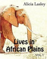 Lives in African Plains: Adult Coloring book Vol.1