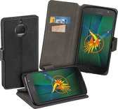 MP Case zwart book case style voor Motorola Moto G5s Plus wallet case