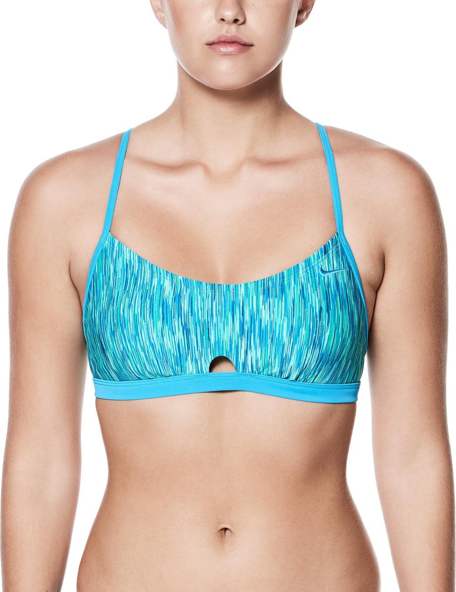 Nike Swim Bikinitopje Dames Keyhole Sport Top Menta