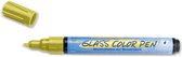 KREUL Gele Glasstift - Glass ColorPen - Geschikt voor decoraties op acryl, glas, porselein, metaal, metaalfolie, keramiek en spiegels