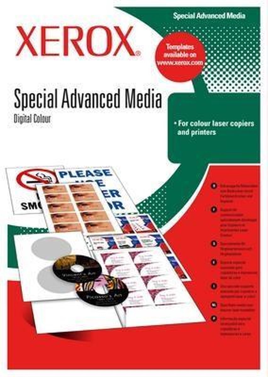 Xerox Dura Label A4 228 g/m² papier voor inkjetprinter