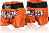 Boxeur Des Rues - Thai Shorts - Oranje - S