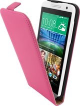 Mobiparts - Fuchsia premium flipcase - HTC Desire 610