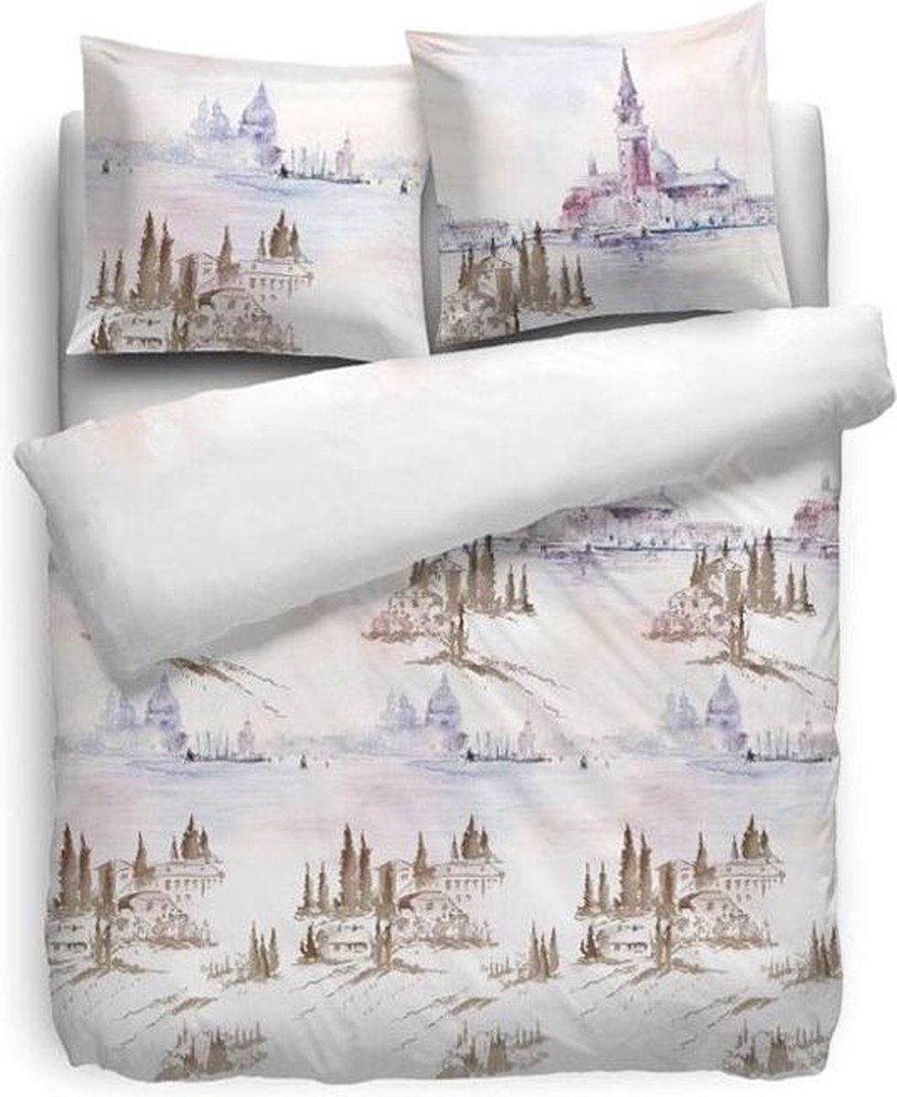 Heckettlane HNL Pure Cotton Dekbedovertrek Toscane - Tweepersoons - 200x200/220 - Multi