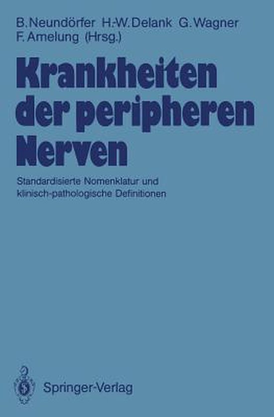 Krankheiten Der Peripheren Nerven - cover