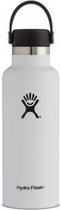 Bol.com Hydro Flask Standard Mouth Flex Cap Drinkfles (532 ml) - Wit aanbieding